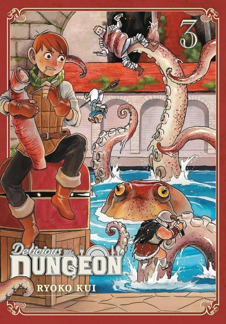 Delicious in Dungeon Manga Volume 3