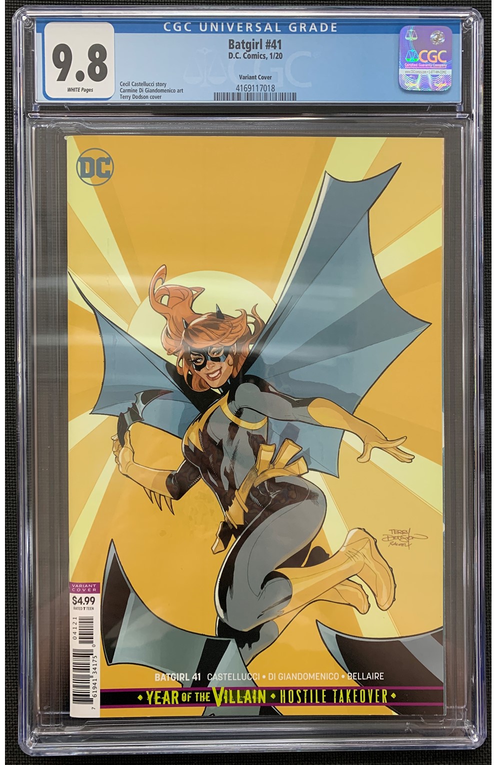 Batgirl #41 Cgc Graded 9.8 Variant (4169117018)
