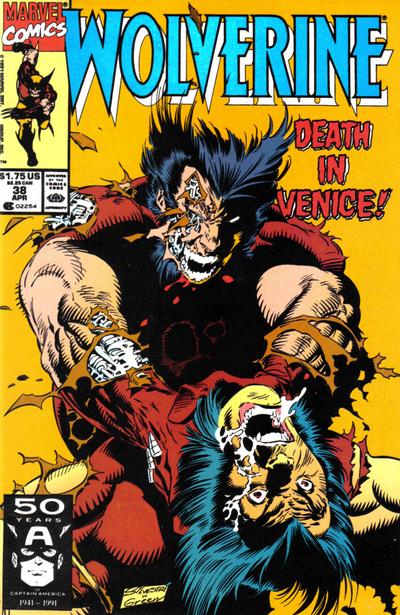 Wolverine #38 [Direct](1988)-Very Fine (7.5 – 9)