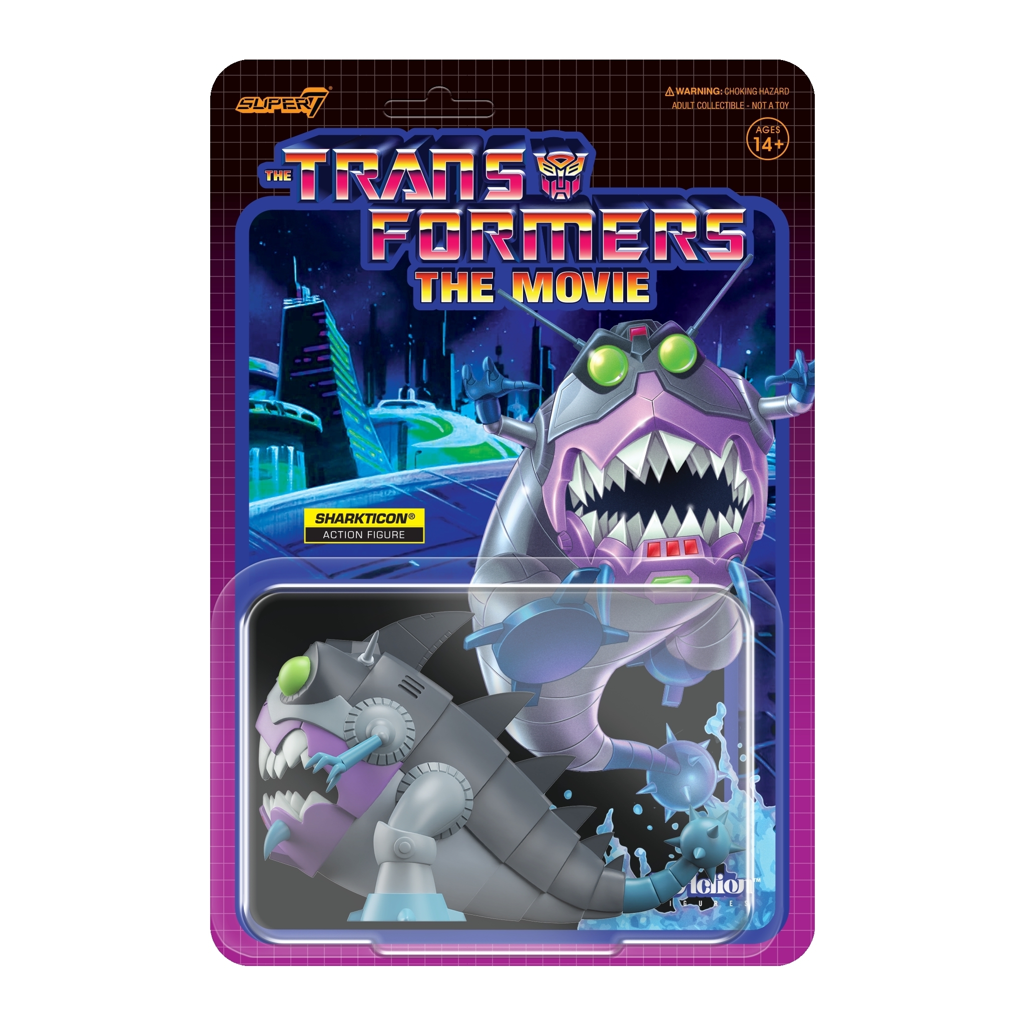 Transformers W6 Sharkticon G1 Reaction Figure