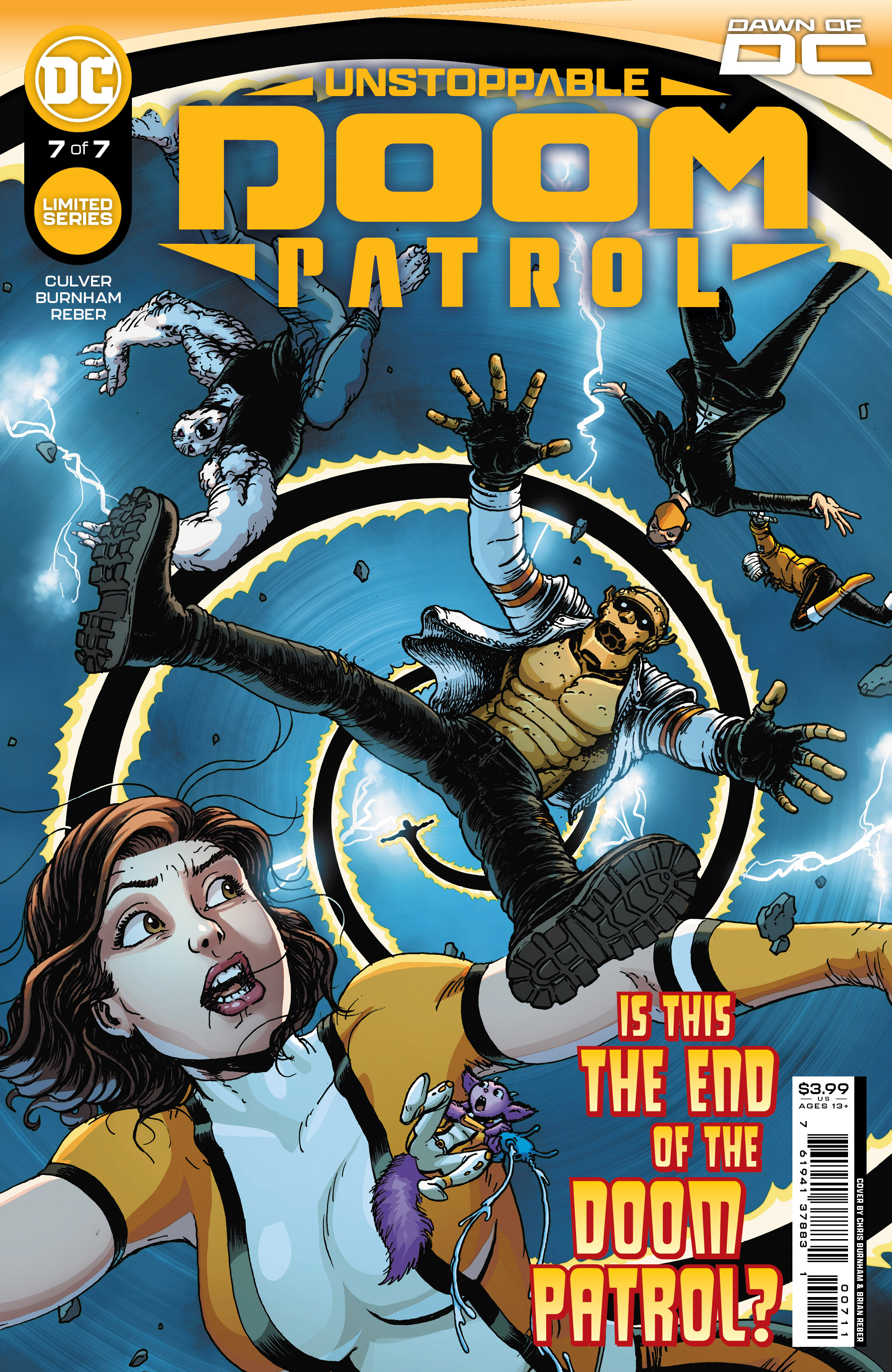 Unstoppable Doom Patrol #7 Cover A Chris Burnham (Of 7)