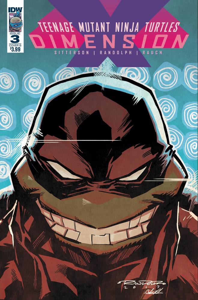 Teenage Mutant Ninja Turtles Dimension X #3 Cover B Randolf