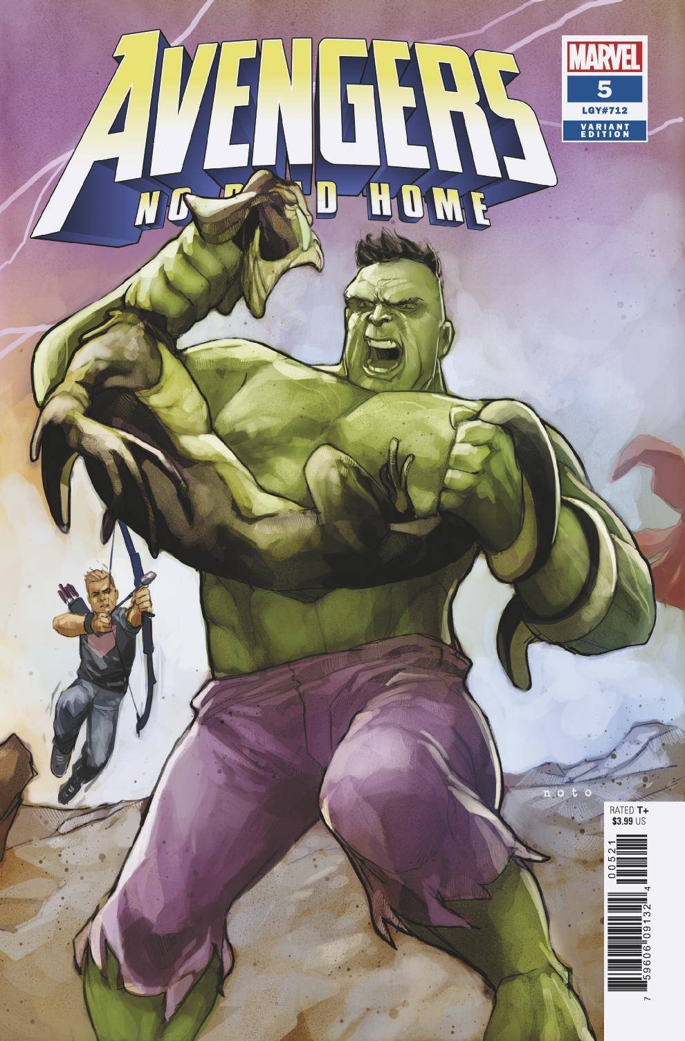Avengers No Road Home #5 (Of 10) Noto Connecting Variant
