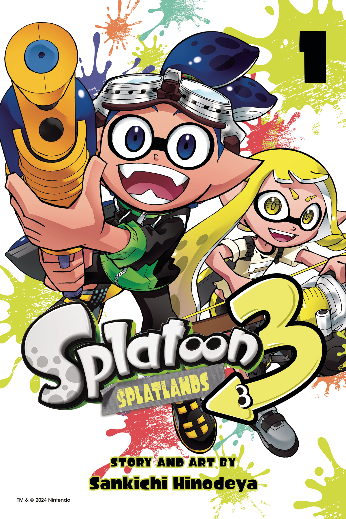 Splatoon 3 Splatlands Manga Volume 1