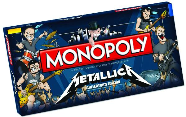 Metallica Collectors Edition Monopoly