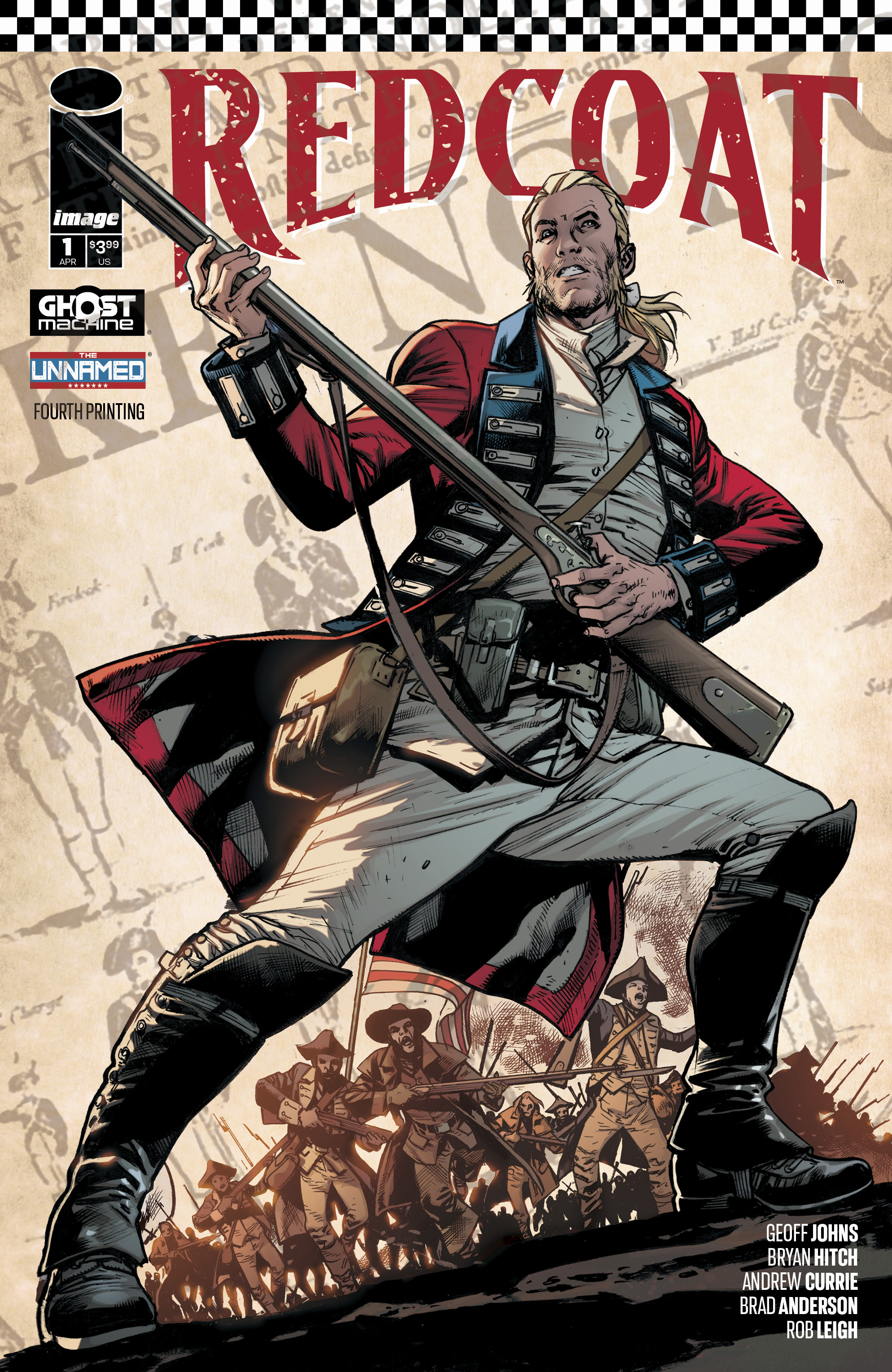 Redcoat #1 Fourth Printing