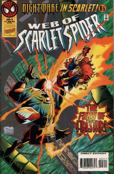 Web of Scarlet Spider #3-Very Fine 