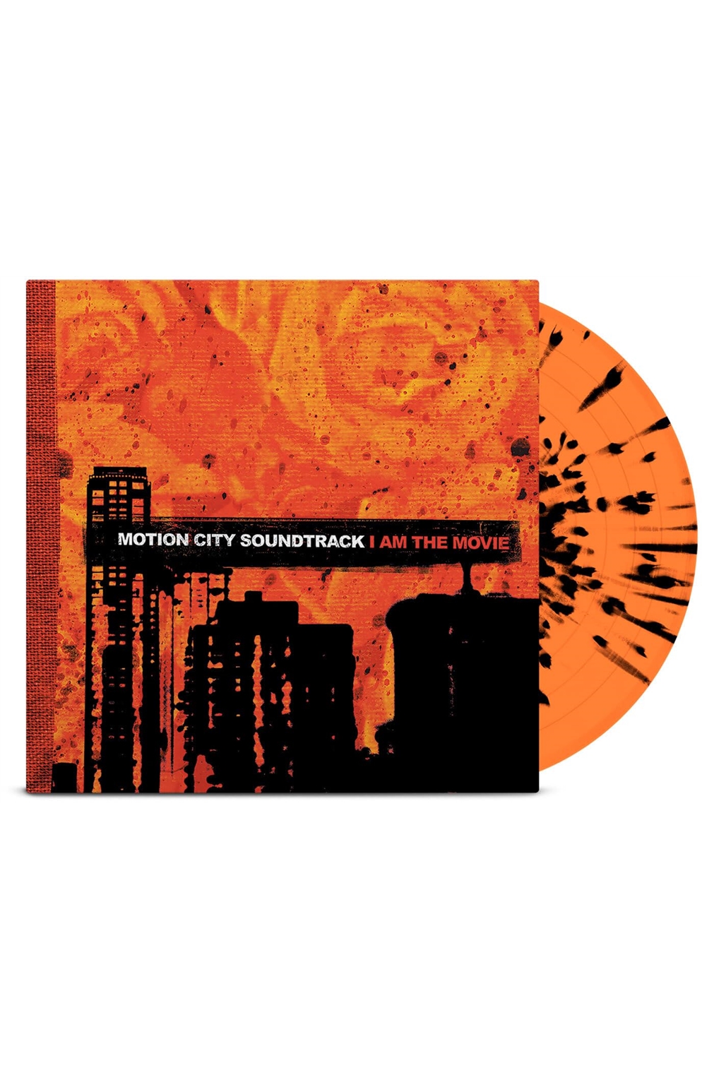 Motion City Soundtrack - I Am The Movie - Anniversary Edition - Tangerine W/ Black Splatter