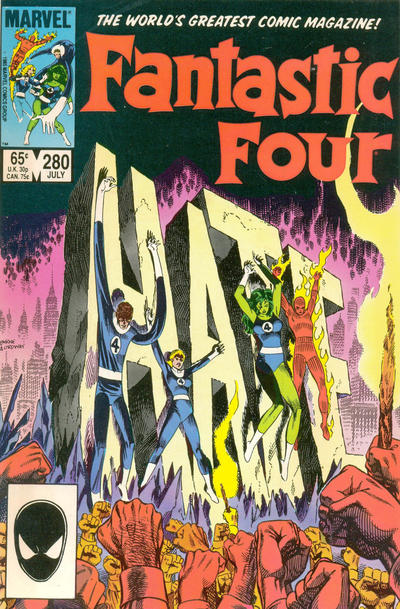 Fantastic Four #280 [Direct] - Vf-