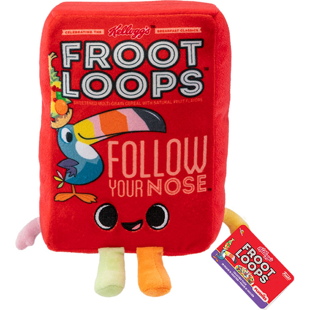 Funko Kelloggs Froot Loops Cereal Box Plush