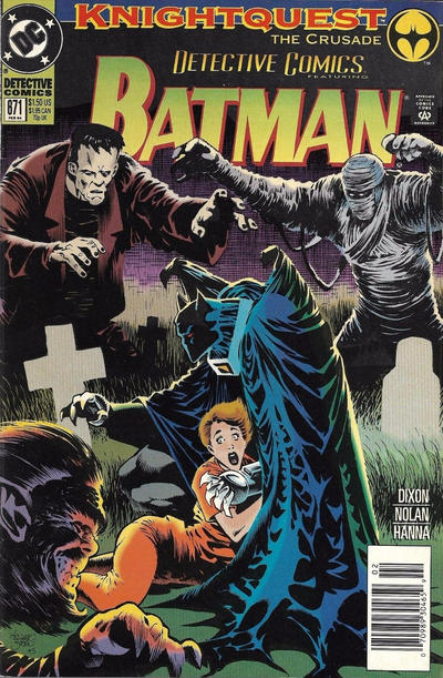 Detective Comics #671 [Newsstand] - G/Vg 3.0