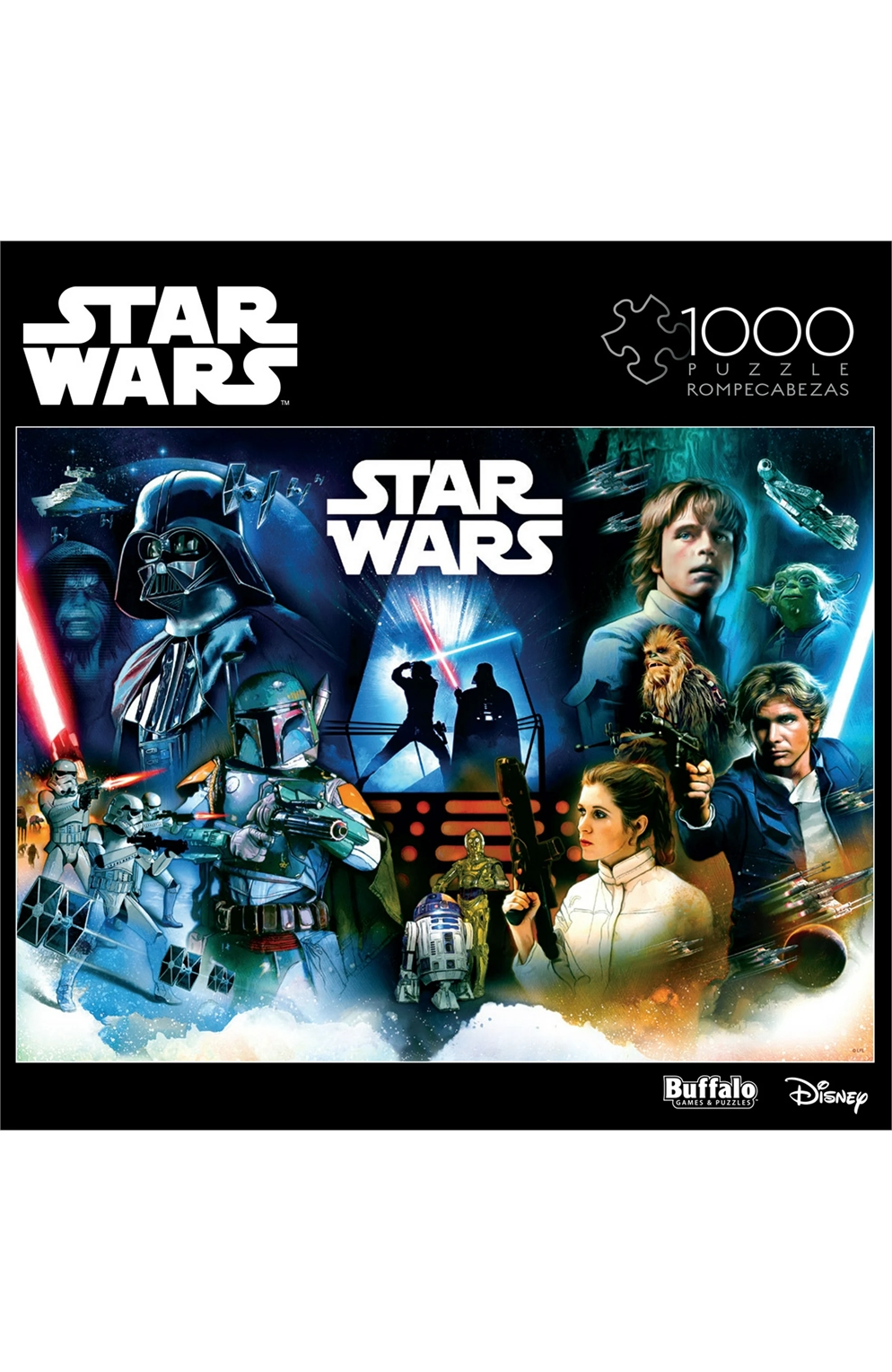 Star Wars Collage 1000 Pc Puzzle