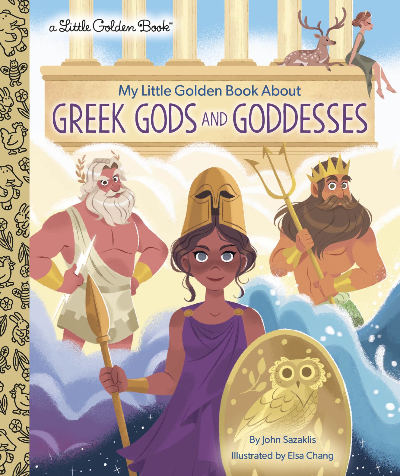 My Little Golden Book About Greek Gods And Goddesses