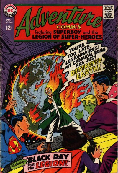 Adventure Comics #363-Very Fine (7.5 – 9)