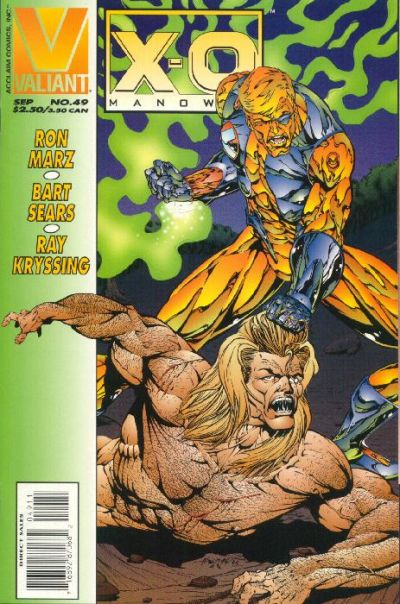 X-O Manowar #49-Near Mint (9.2 - 9.8)