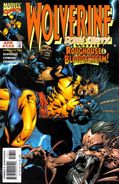 Wolverine #123 [Direct Edition]-Very Fine (7.5 – 9)
