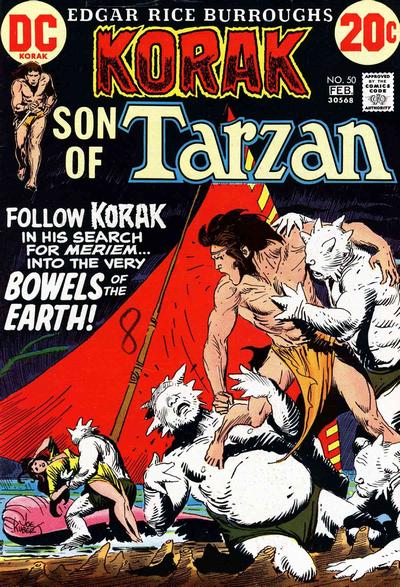 Korak, Son of Tarzan #50-Average/Good (3 - 5)