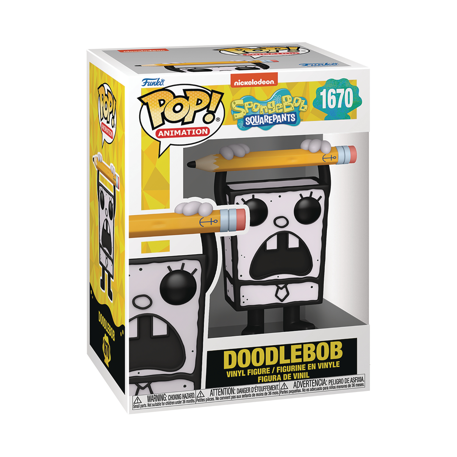 Pop TV Spongebob Squarepants 25th Doodlebob Vinyl Figure