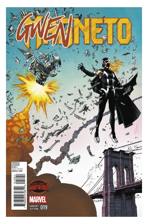 Magneto #19 (Shalvey Gwengneto Variant) (2014)