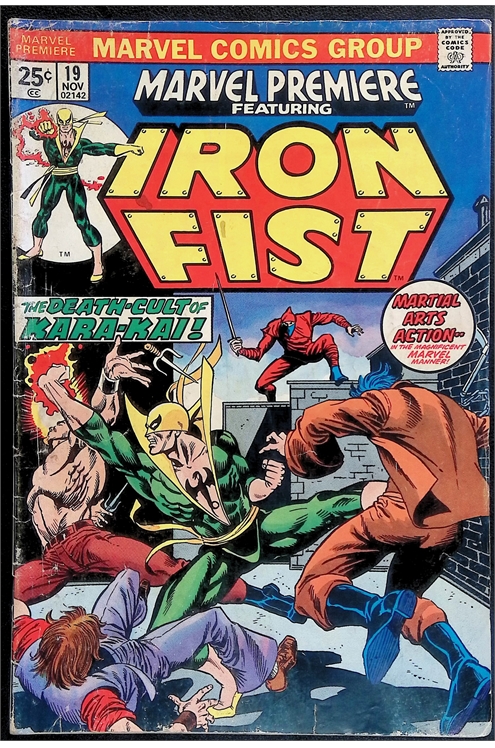 Marvel Preiere Iron Fist #19 - 1974