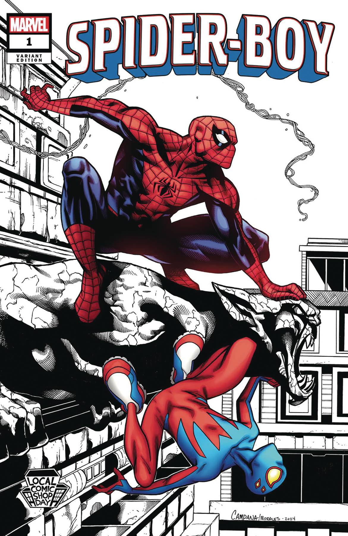 Spider-Boy #1 Local Comic Shop Day 2023 Chris Campana Variant