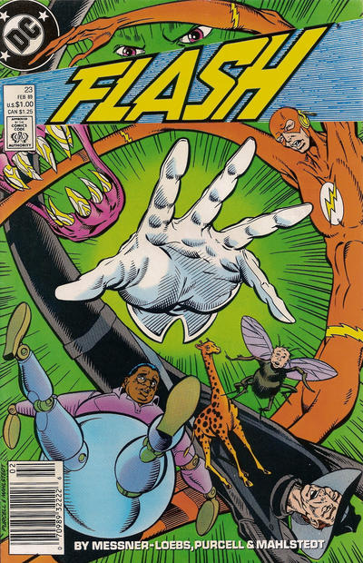 Flash #23 [Newsstand]-Fine (5.5 – 7)