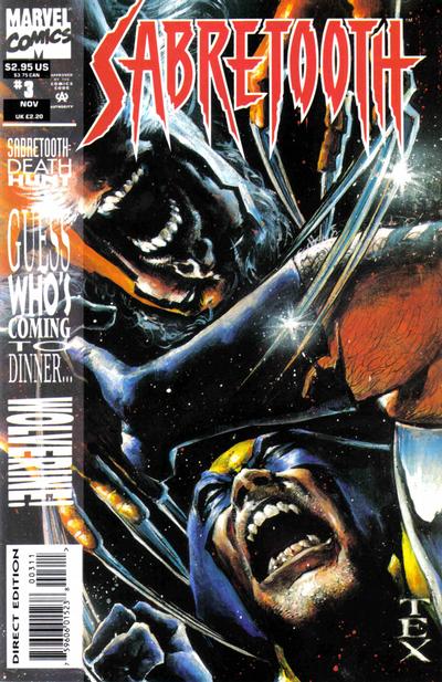 Sabretooth #3 [Direct]-Very Fine (7.5 – 9)