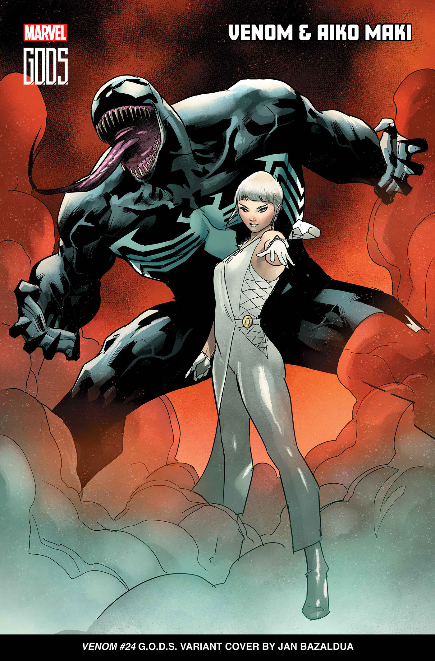 Venom #24 Jan Bazaldua Gods Variant [Gods]