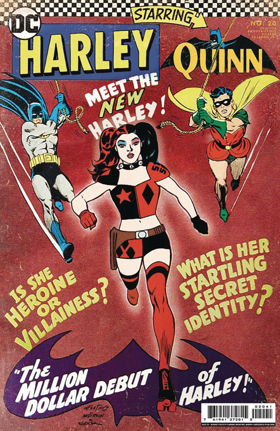 Dynamic Forces Harley Quinn #20 Homage Variant Sook Signed