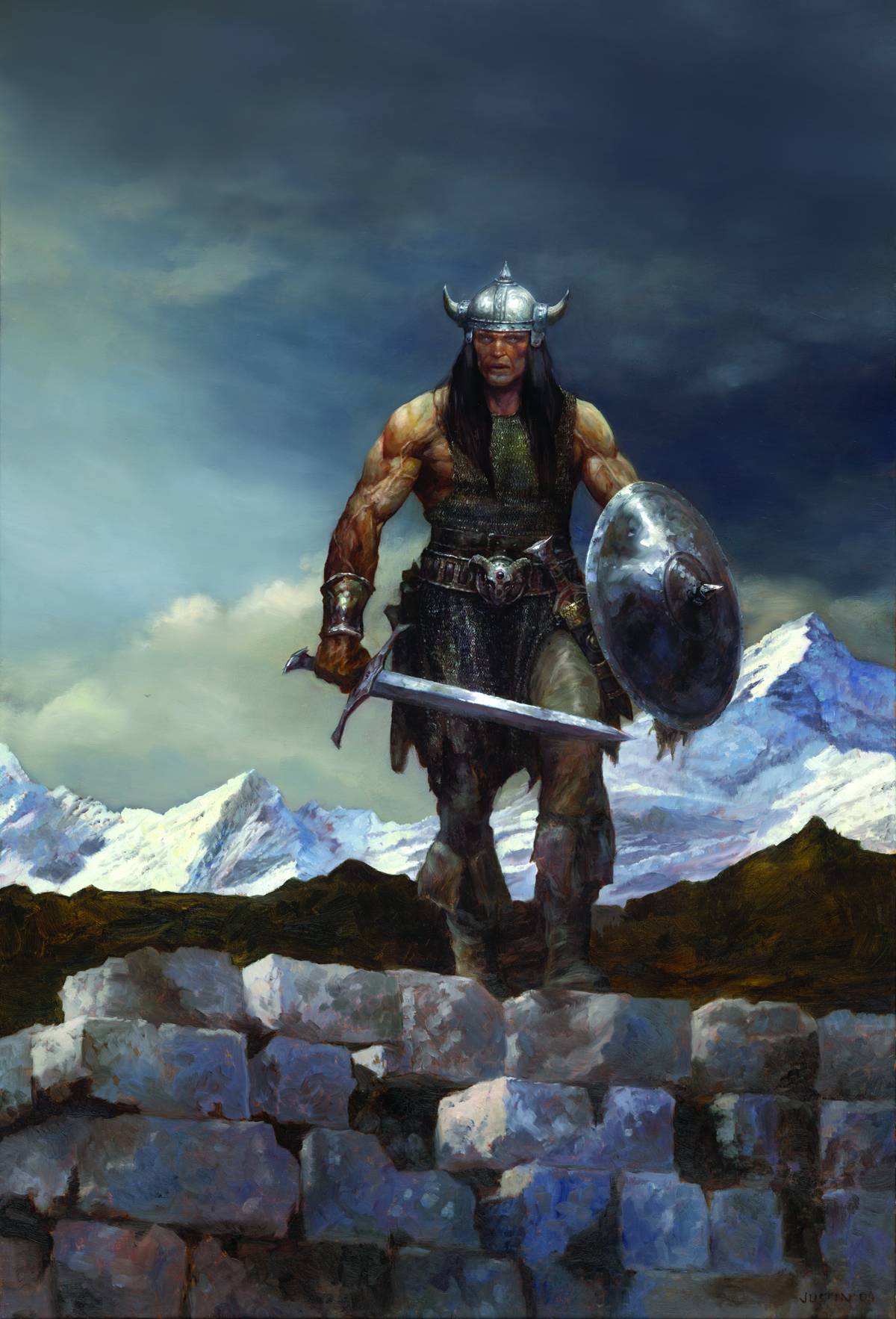 Conan The Cimmerian #19 Justin Sweet Cover