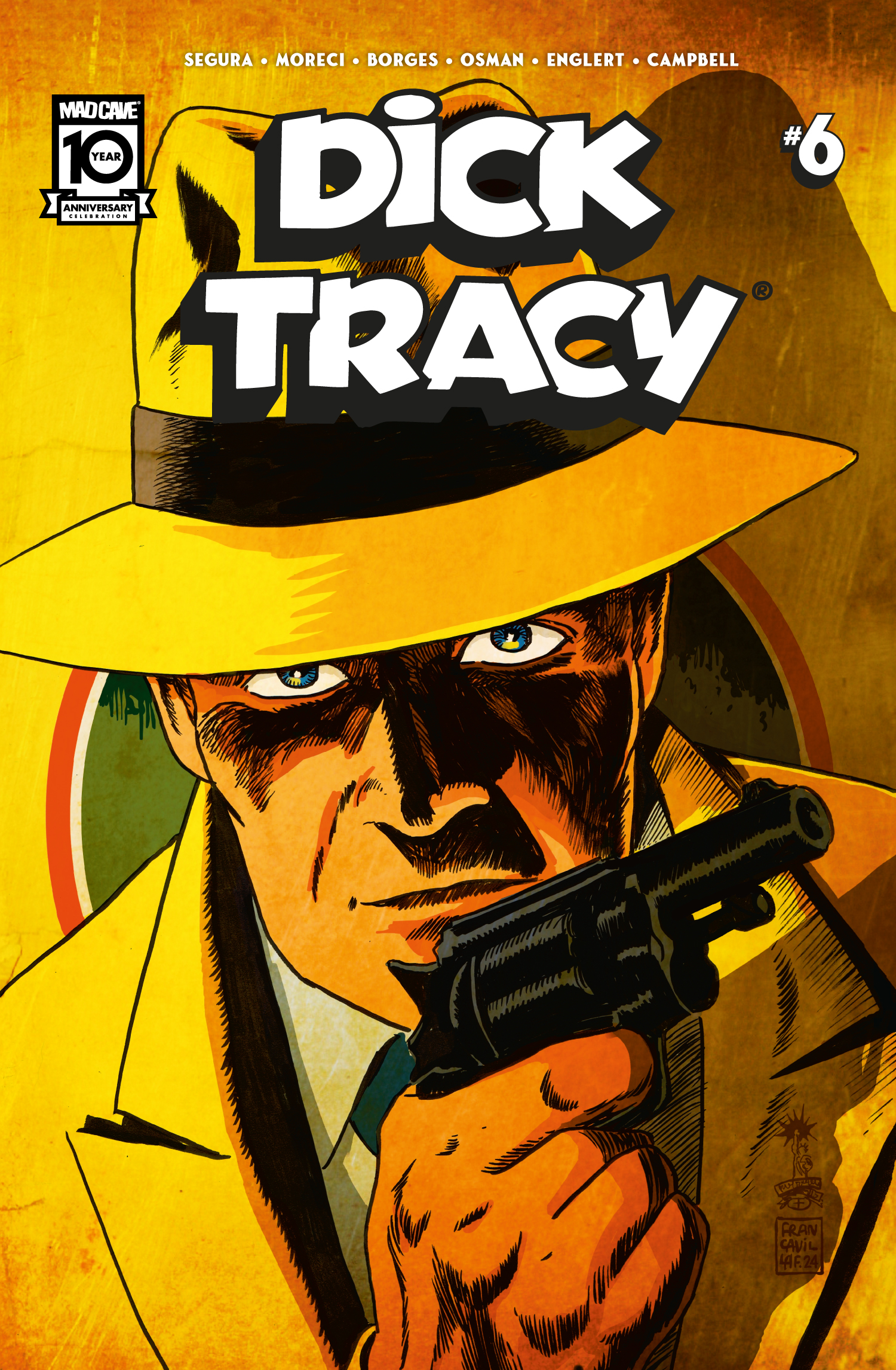 Dick Tracy #6 Cover B Francesco Francavilla Variant