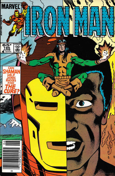 Iron Man #195 [Newsstand]-Very Fine (7.5 – 9)