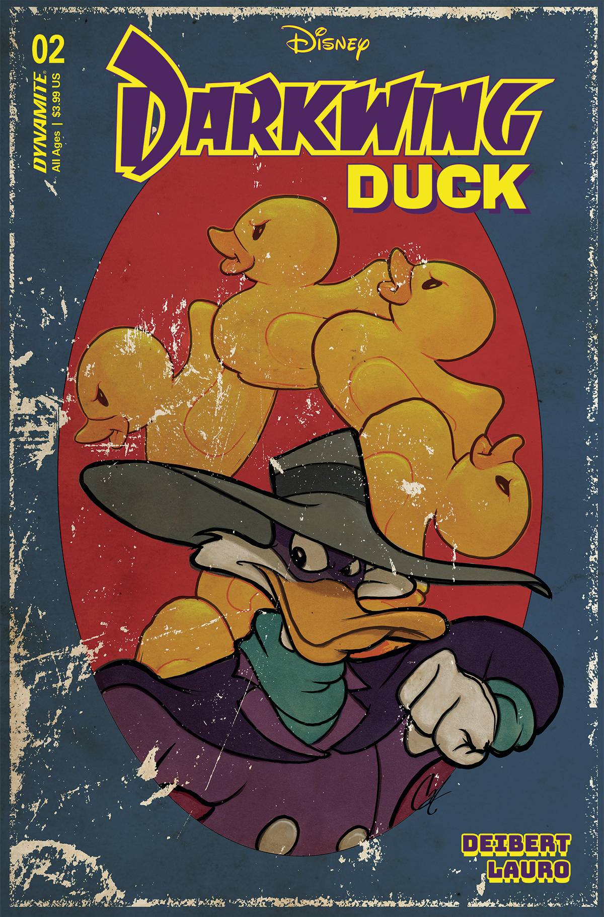 Darkwing Duck #2 Cover V Last Call Staggs Original