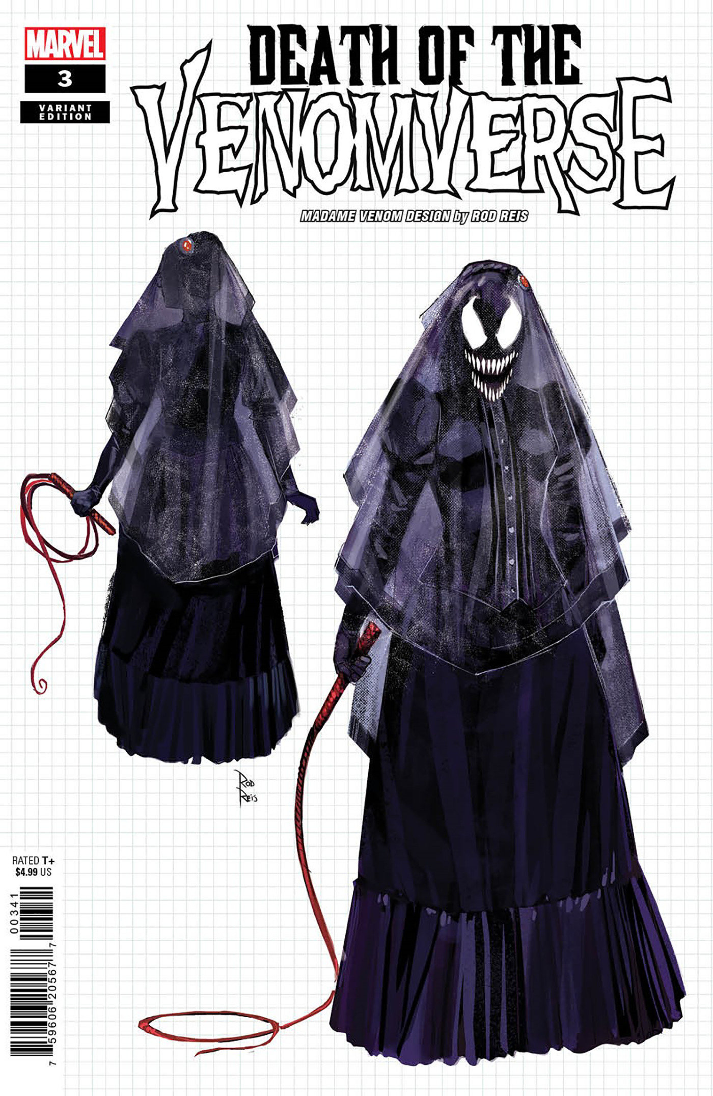 Death of the Venomverse #3 Rod Reis Design Variant