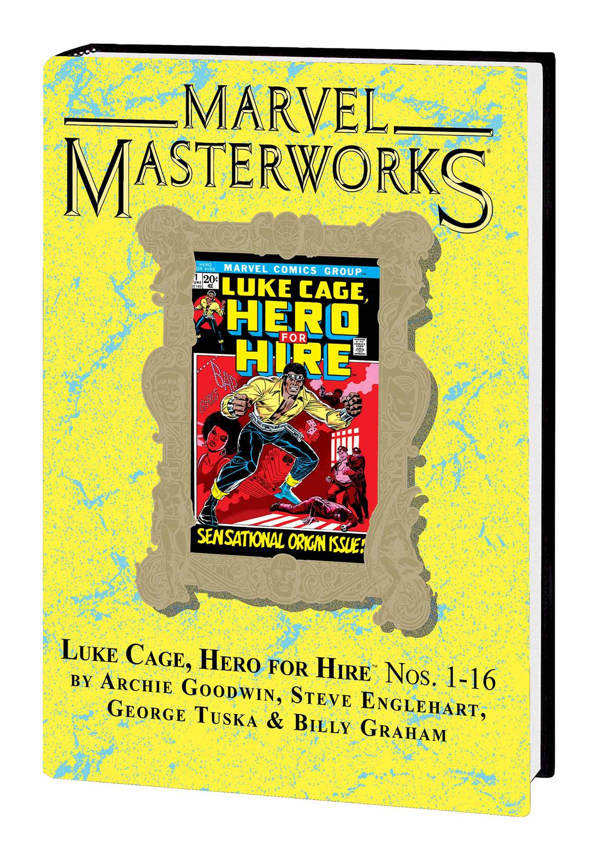 Marvel Masterworks Luke Cage Hero For Hire Hardcover Volume 1 Direct Market Edition 222