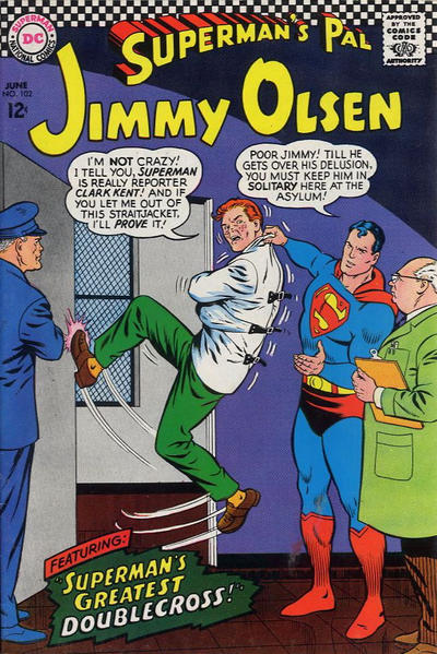 Superman's Pal, Jimmy Olsen #102 - 0.5 Loose Page In Center