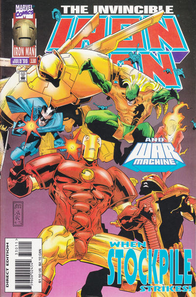 Iron Man #330 [Direct Edition]-Very Fine