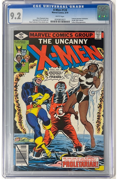 Uncanny X-Men #124 Cgc 9.2