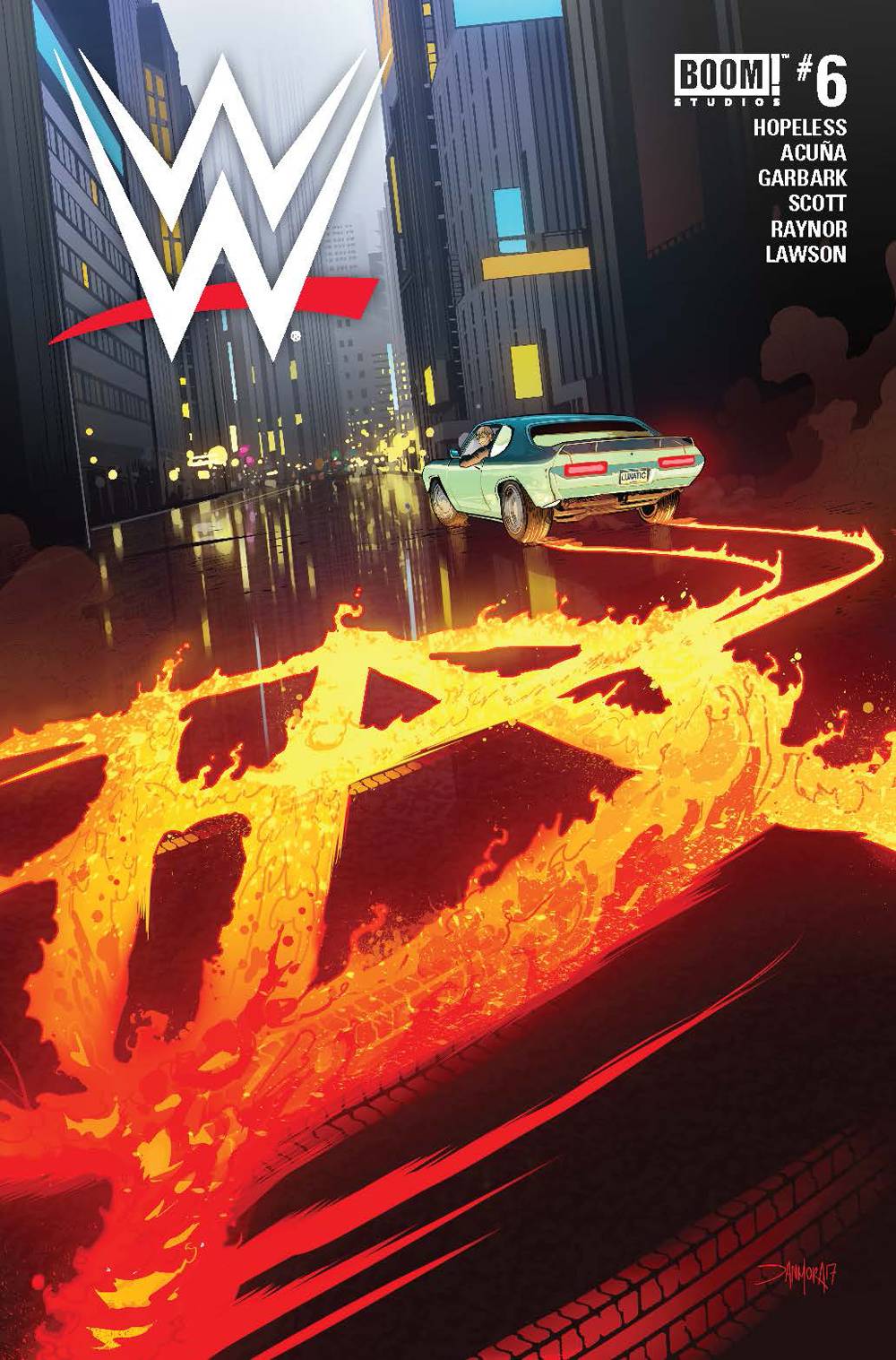 WWE #6 Main Cover