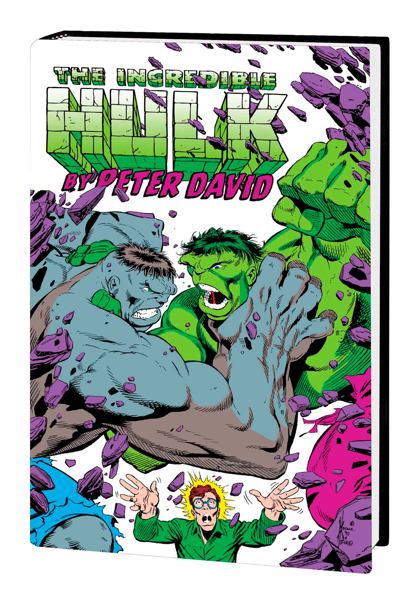 Incredible Hulk by Peter David Omnibus Hardcover Volume 2 Hulk Vs Hulk Cover (2022 Printing)