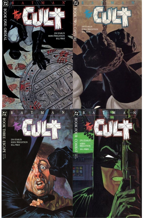 Batman: The Cult #1-4 Comic Pack! Full Series!