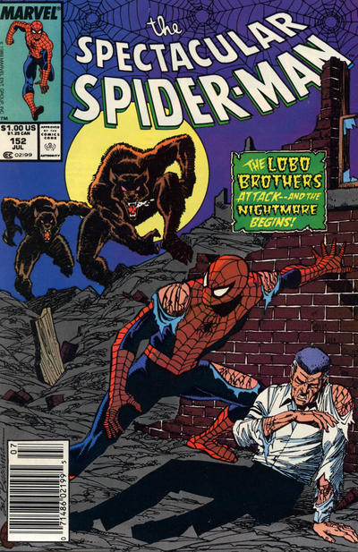 The Spectacular Spider-Man #152 [Newsstand]-Very Good (3.5 – 5)