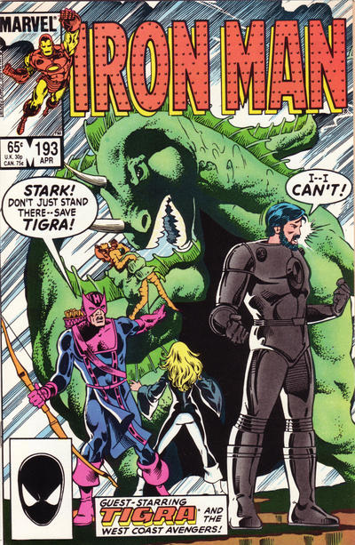 Iron Man #193 [Direct]-Fine (5.5 – 7)