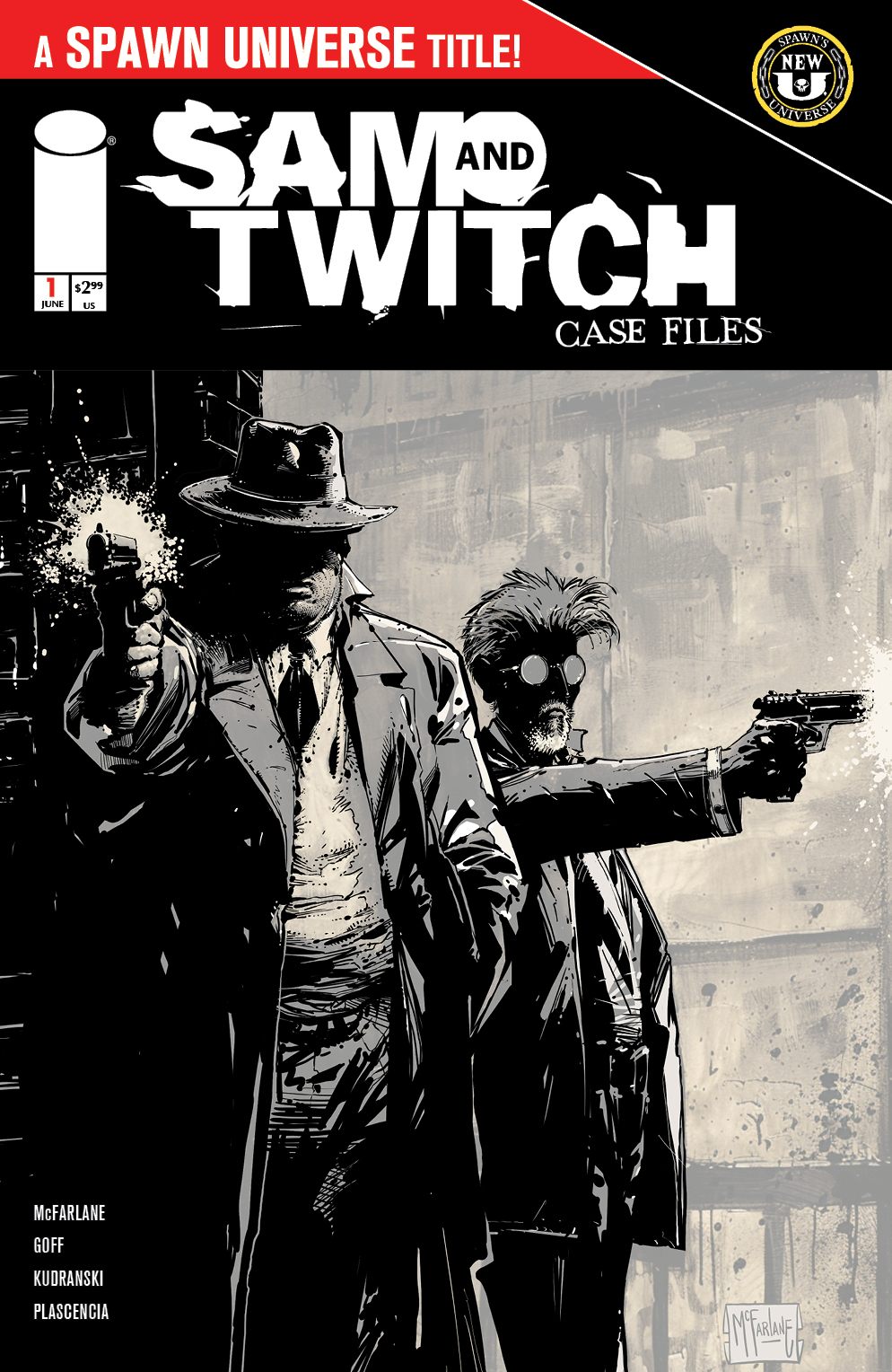 Sam and Twitch Case Files #1 Second Printing