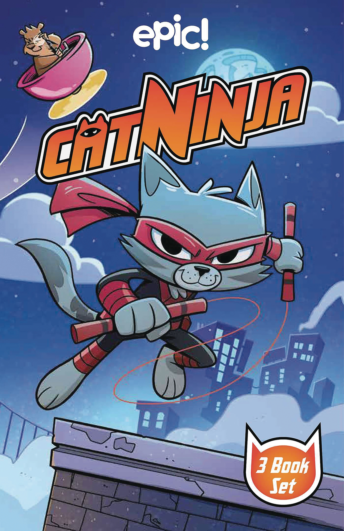 Cat Ninja Graphic Novel Boxed Set #1 Books 1-3