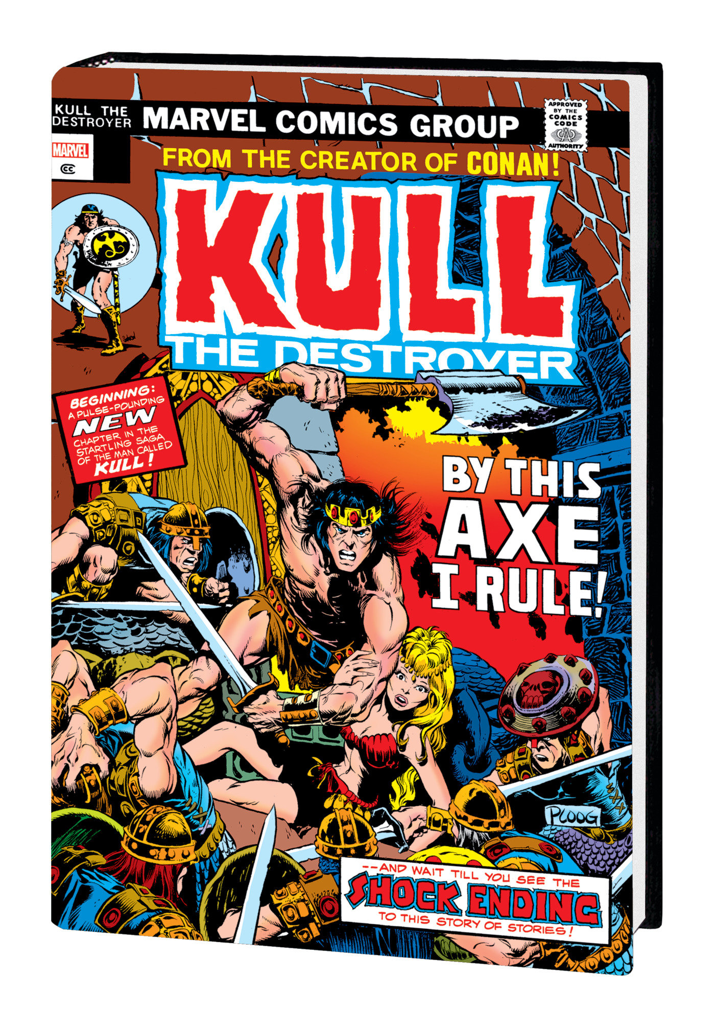 Kull Destroyer Original Marvel Years Omnibus Hardcover Ploog Direct Market Edition