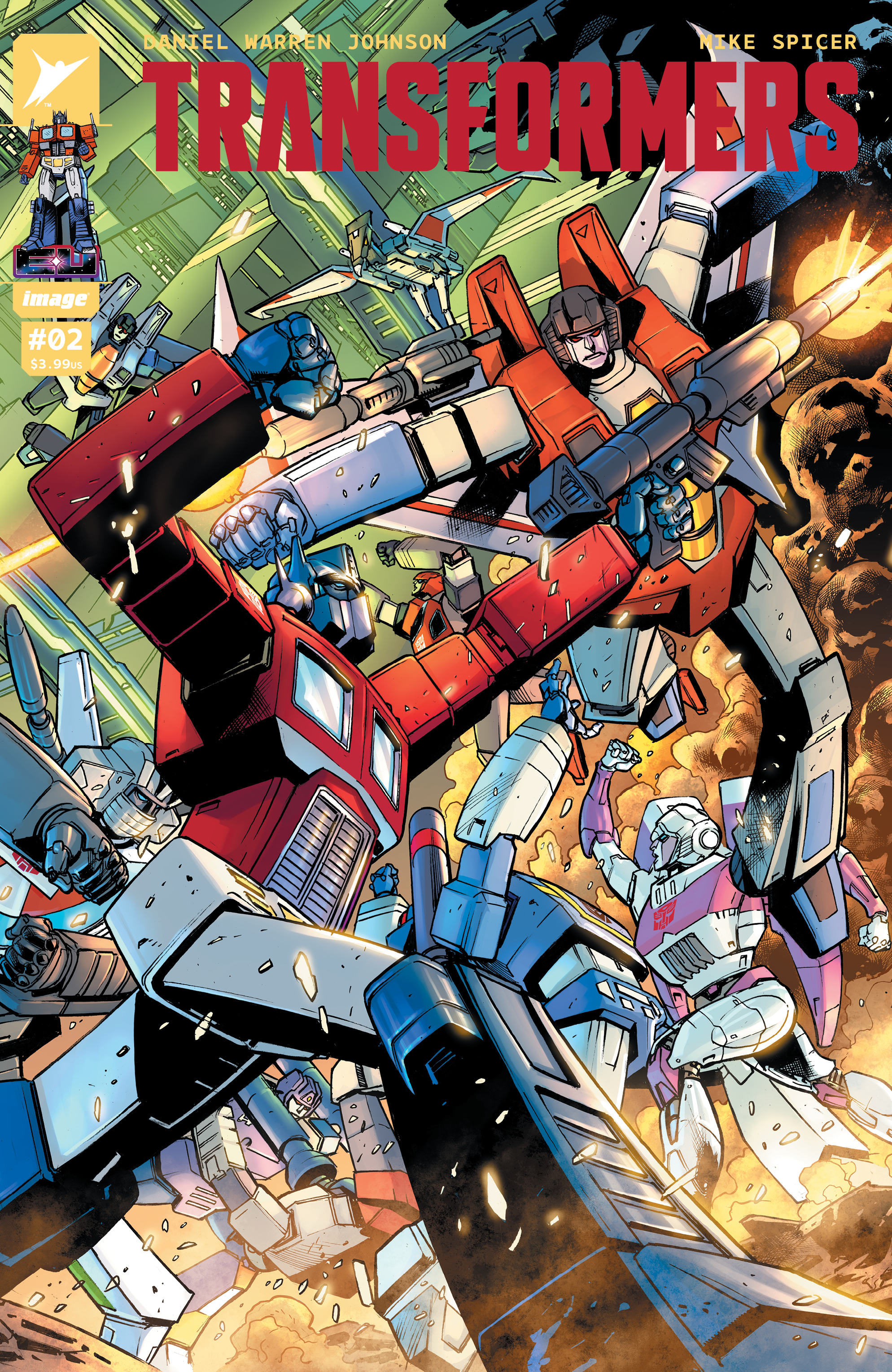 Transformers #2 Cover D 1 for 25 Incentive Lewis Larosa Variant