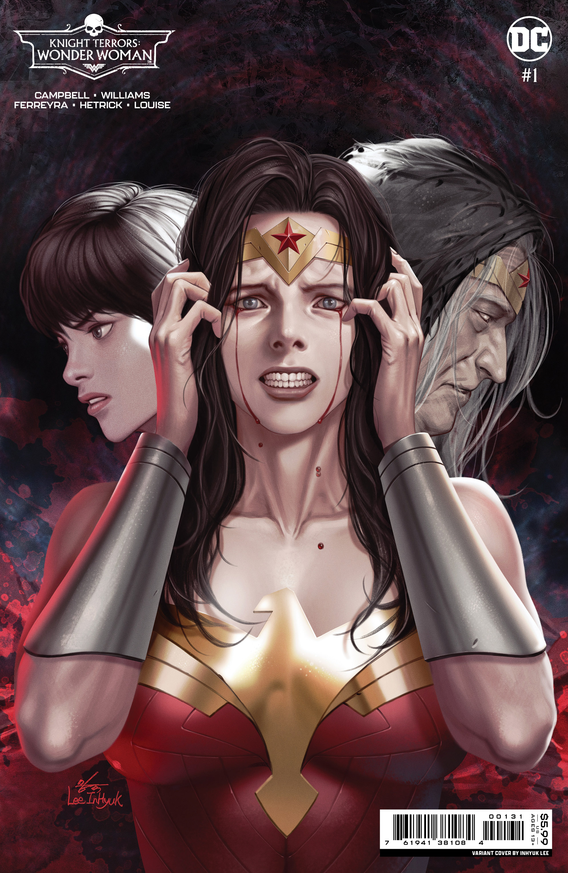 Wonder Woman #800.1 Knight Terrors #1 Cover C Inhyuk Lee Card Stock Variant (Of 2)
