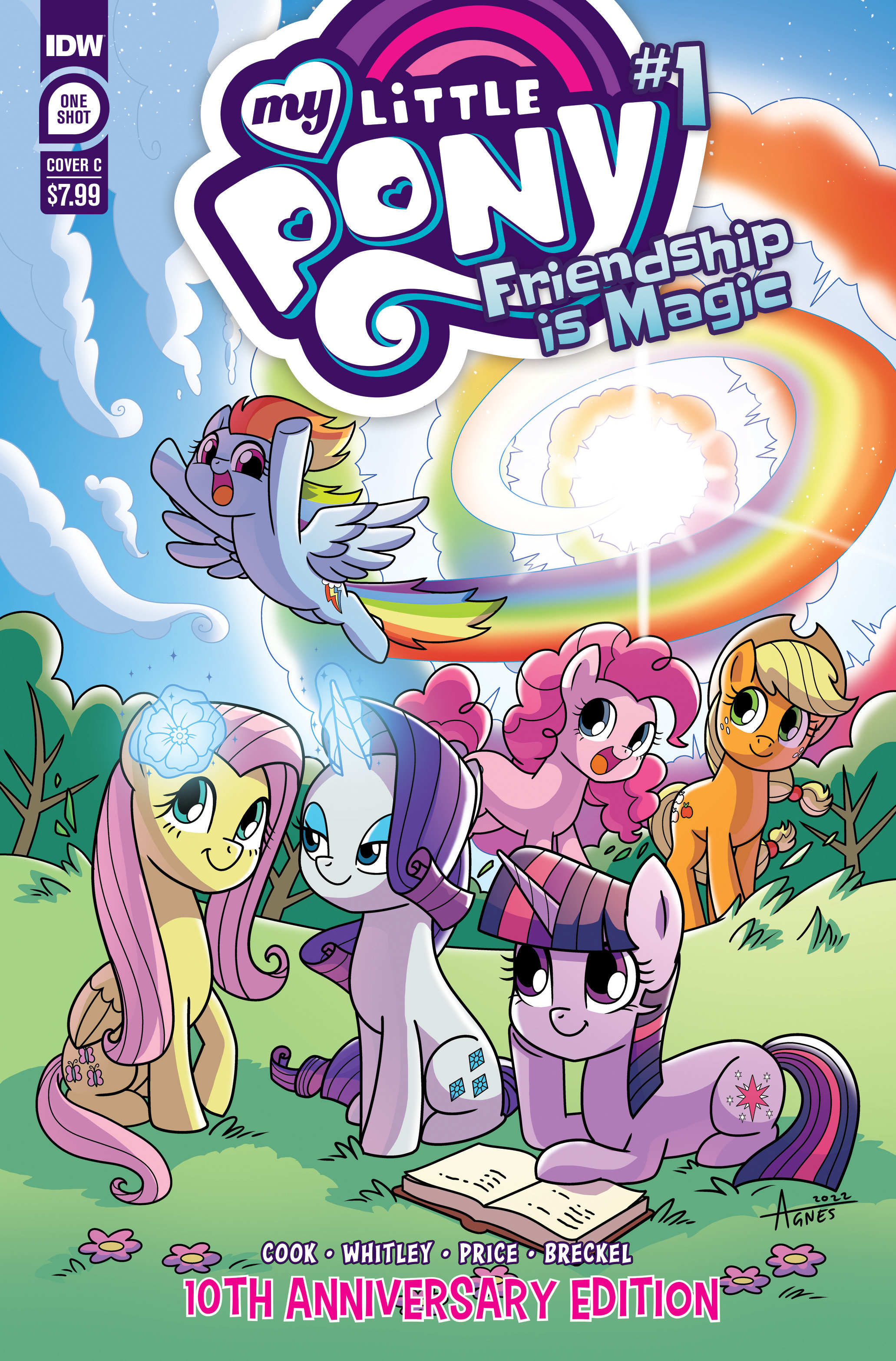 My Little Pony Friendship Is Magic 10th Anniversary Cover C Garbowska