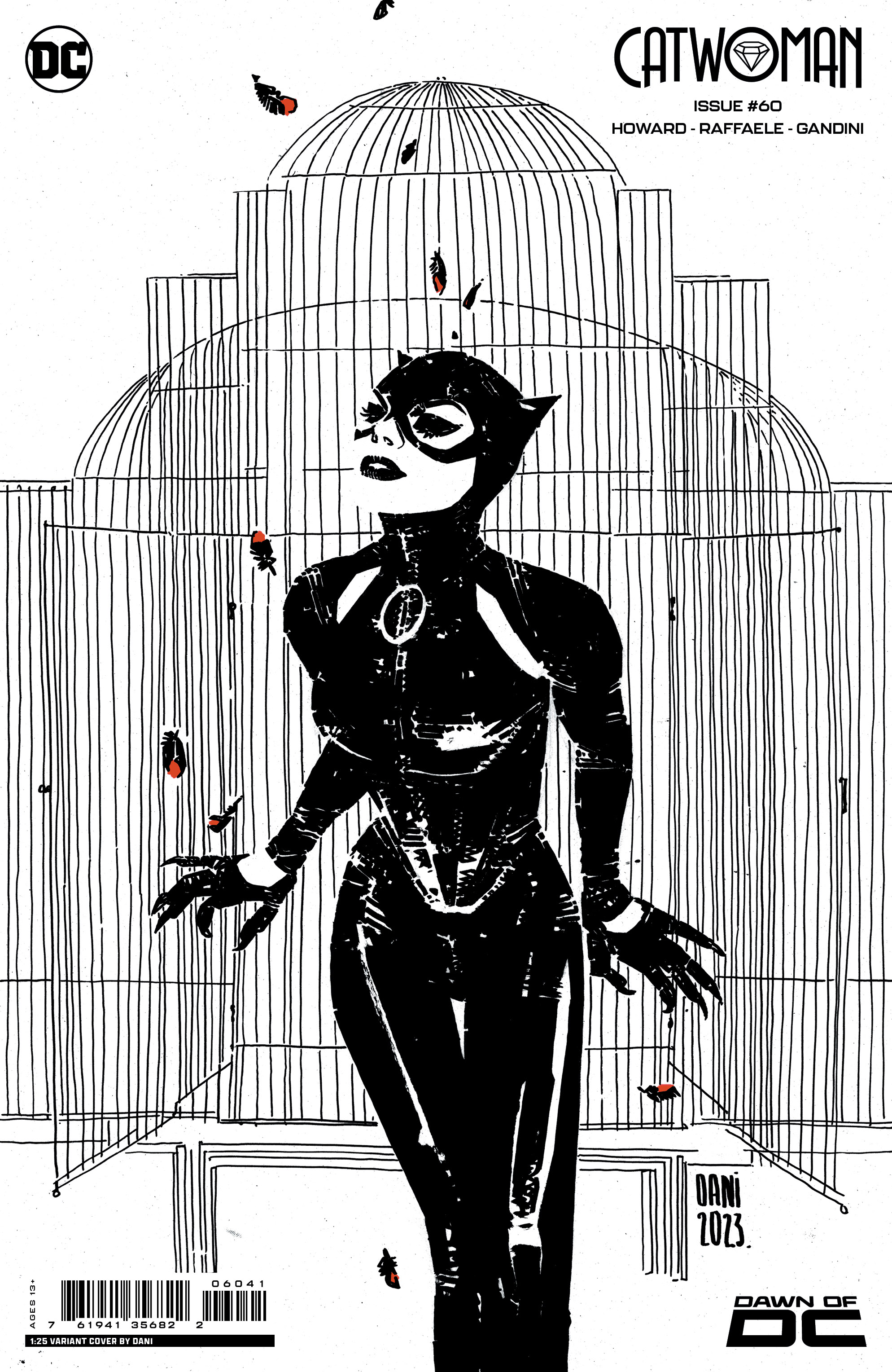 Catwoman #60 Cover E 1 for 25 Incentive Dani Card Stock Variant